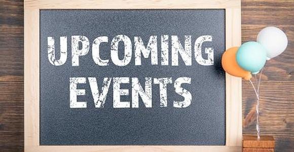 Upcoming Events to be Streamed!!
